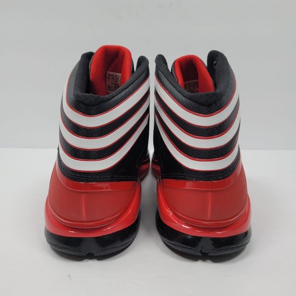 Adidas AdiZero 2012 Men's Black Red Basketball Athletic Shoes G59431 US Size 15 - Picture 4 of 8